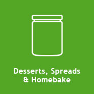 Desserts, Preserves & Spreads and Homebake